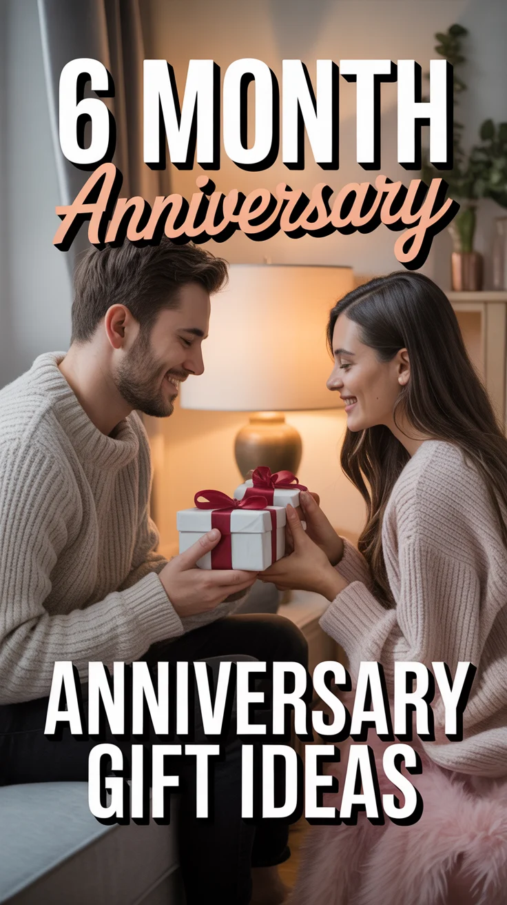 ❤️ 6 Month Anniversary Gift Ideas