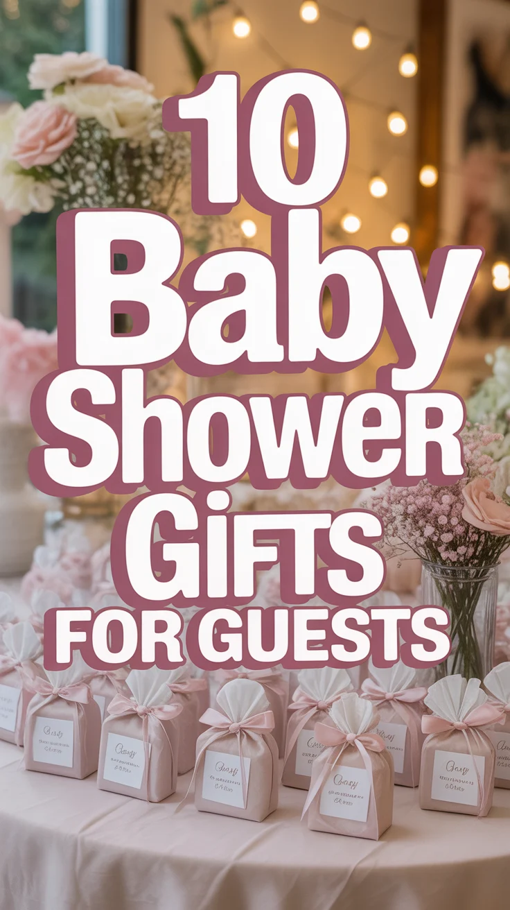 🍼 10 Baby Shower Gifts For Guests
