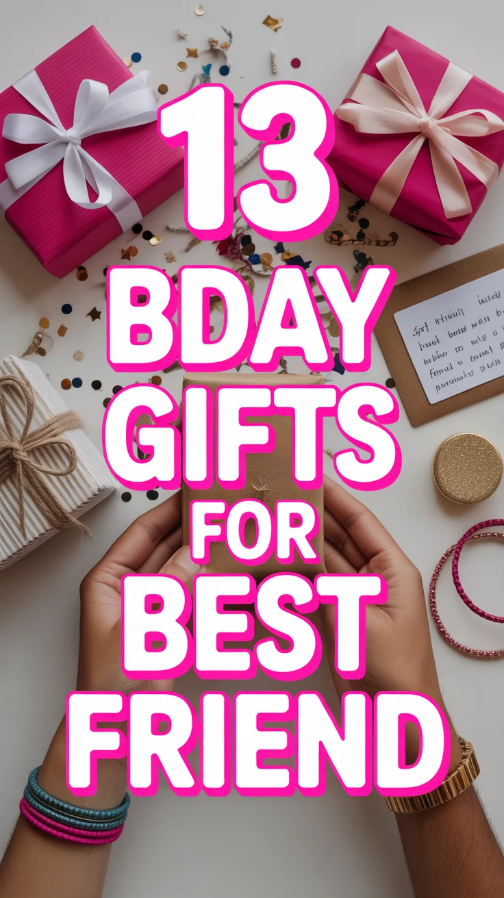 🎉 13 BDay Gifts For Best Friend