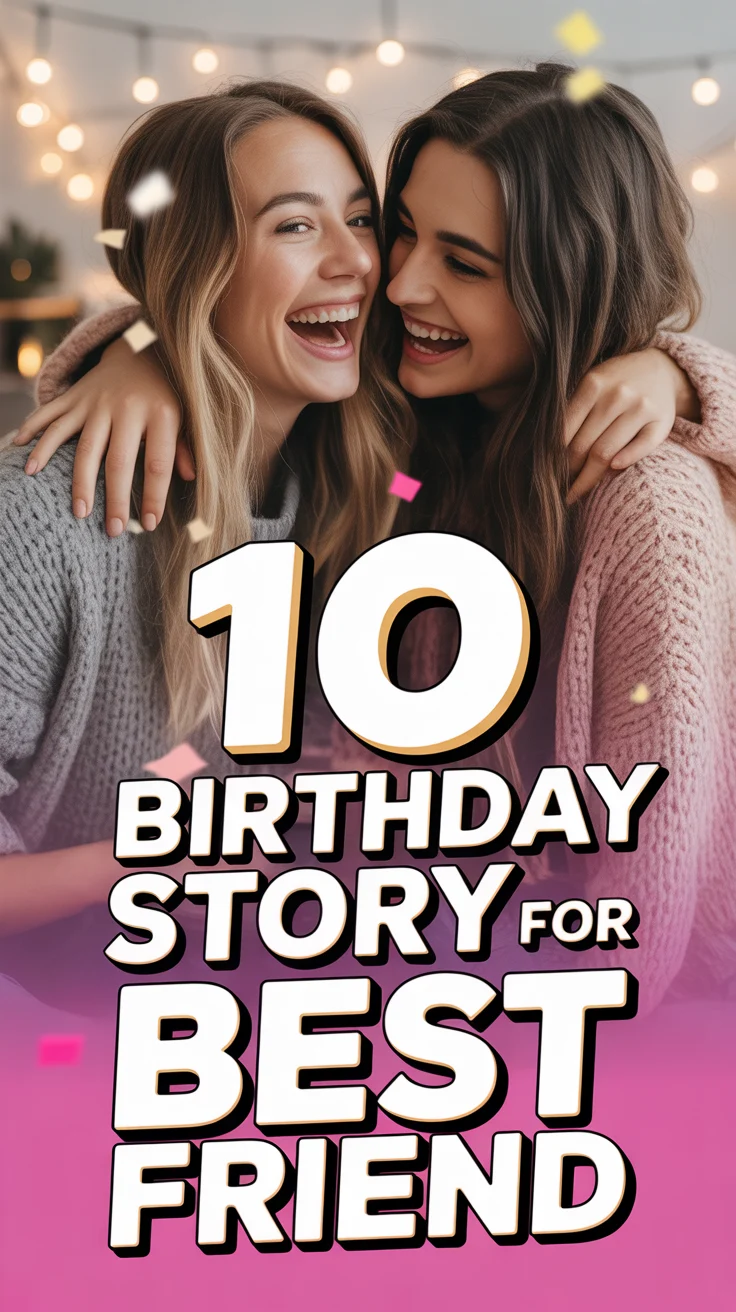 🎉 10 Birthday Story For Best Friend