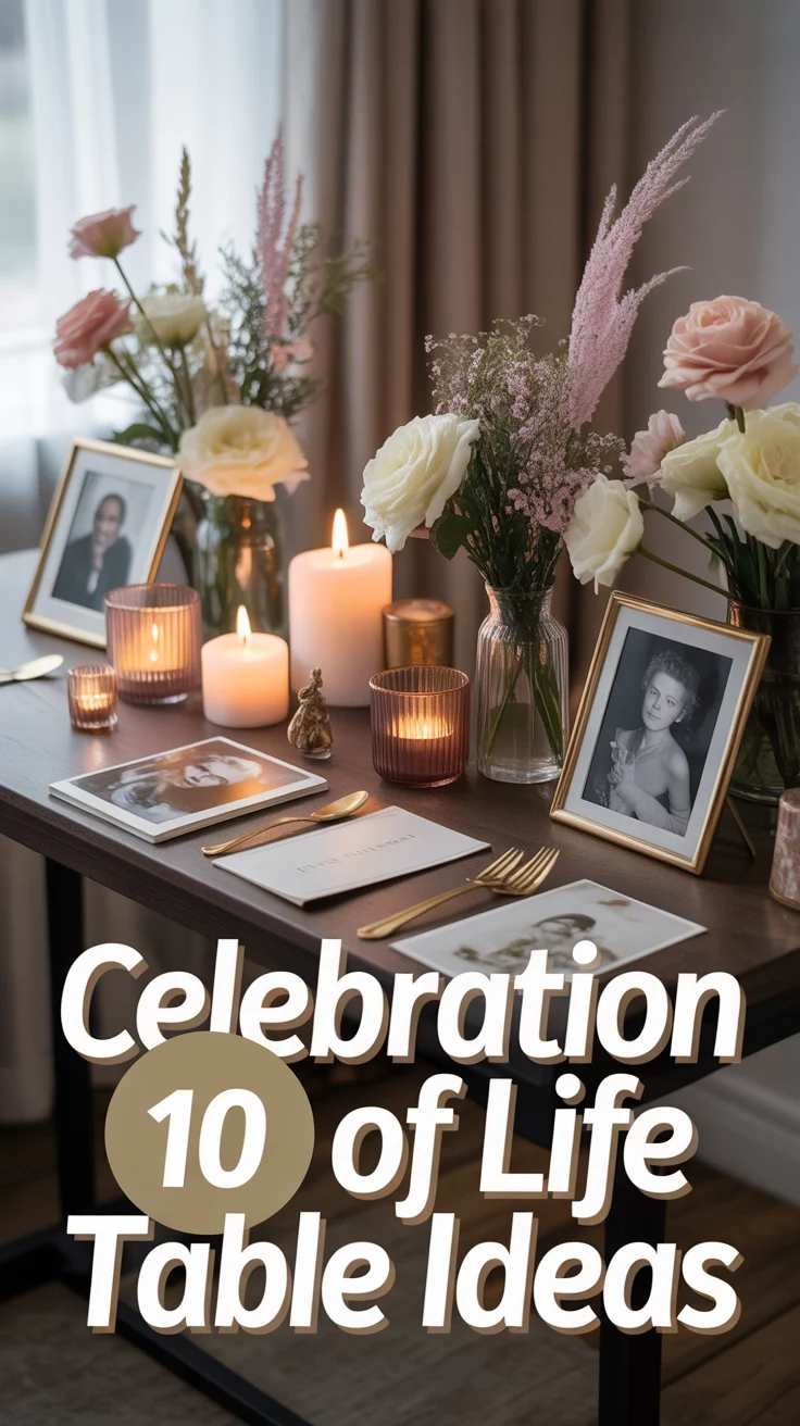 ❤️ 10 Celebration Of Life Table Ideas