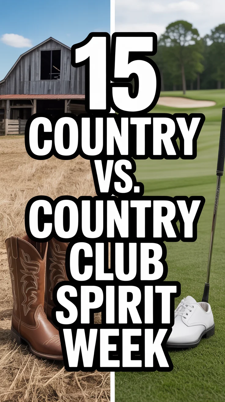 🤠 15 Country Vs Country Club Spirit Week