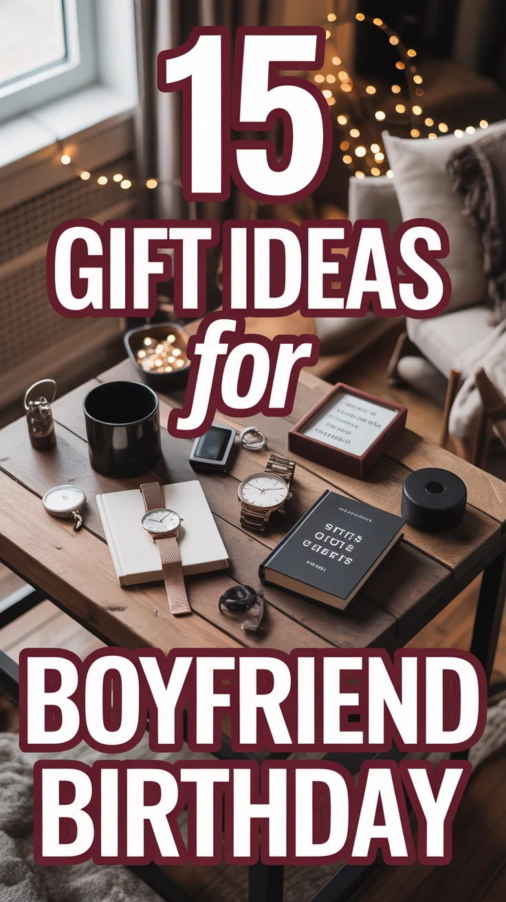🎁 15 Gift Ideas For Boyfriend Birthday