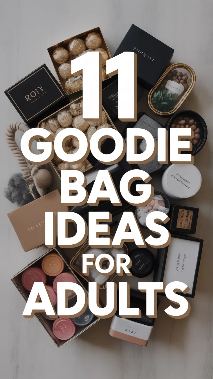 🎁 11 Goodie Bag Ideas For Adults