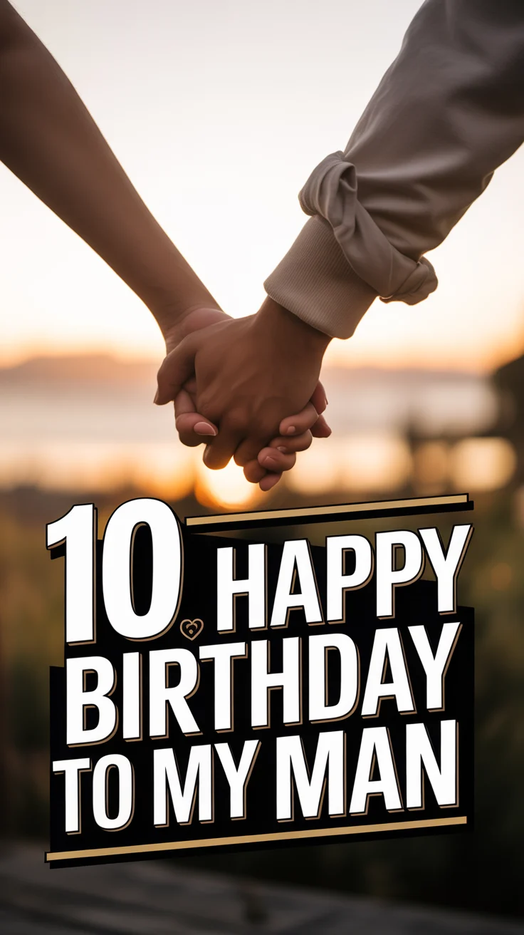 🎉 10 Happy Birthday To My Man