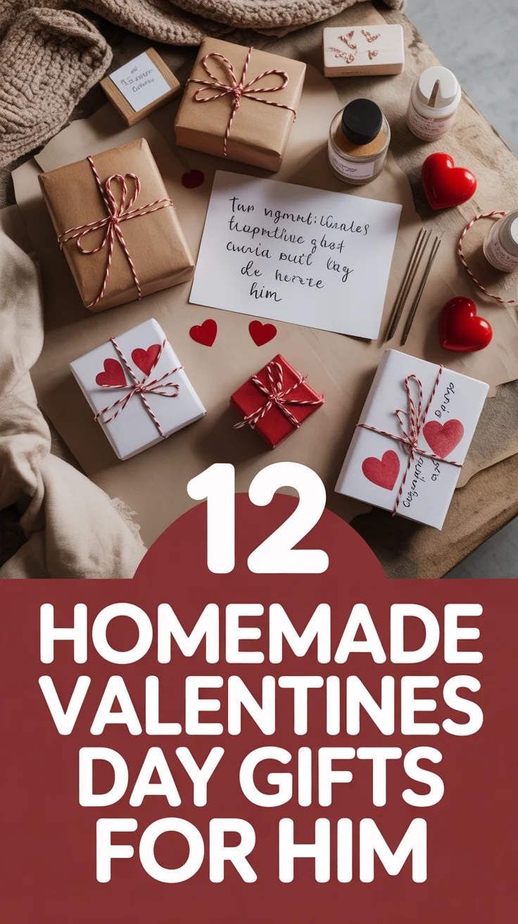 💖 12 Homemade Valentines Day Gifts For Him