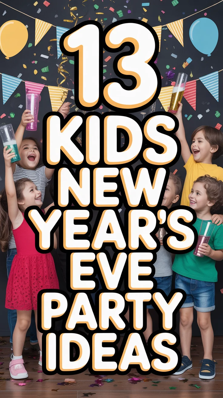 🥳 13 Kids New Years Eve Party Ideas