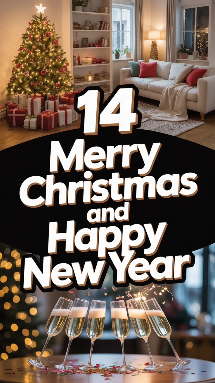🎄 14 Merry Christmas And Happy New Year