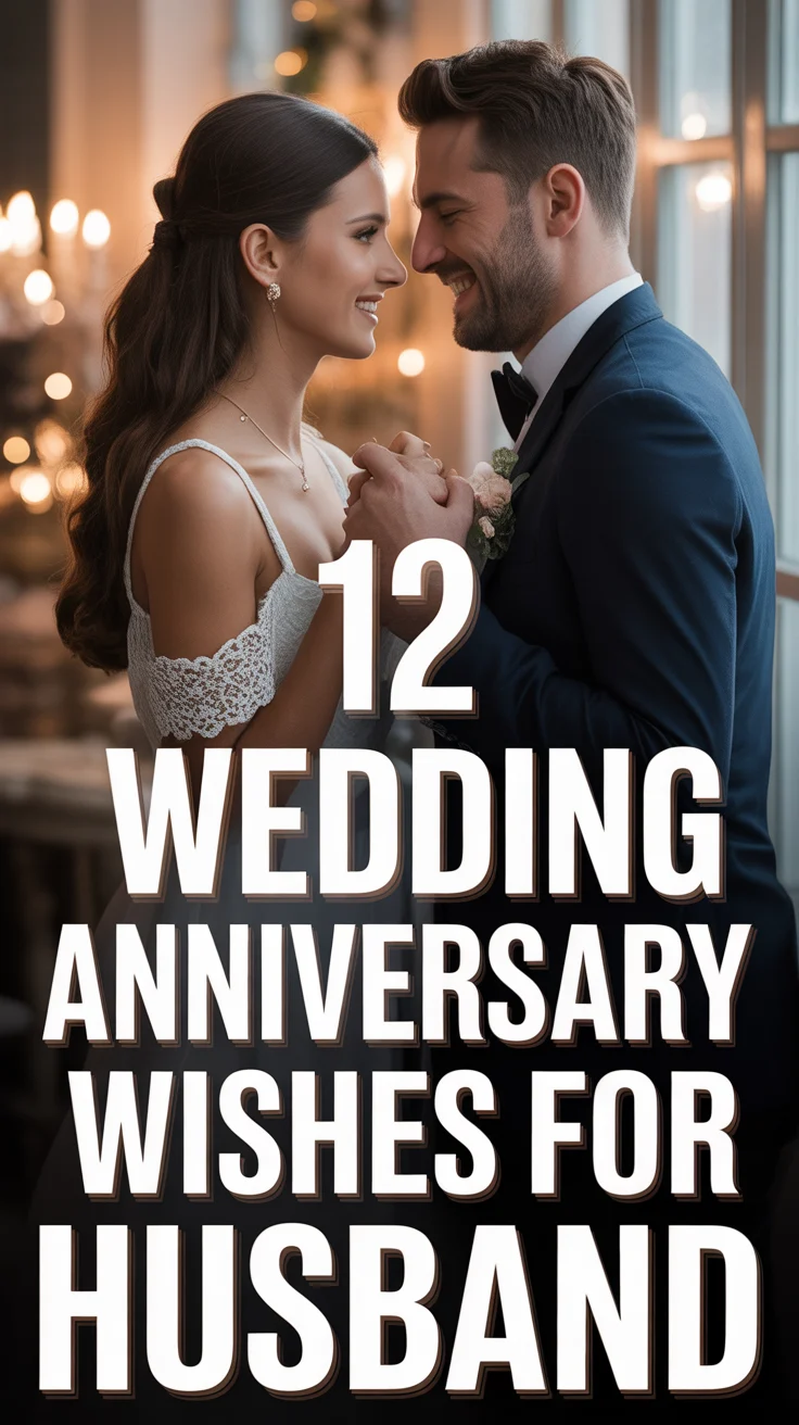 💖 12 Wedding Anniversary Wishes For Husband