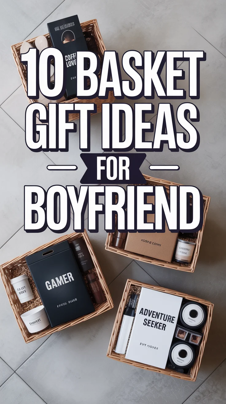 🎁 10 Basket Gift Ideas For Boyfriend