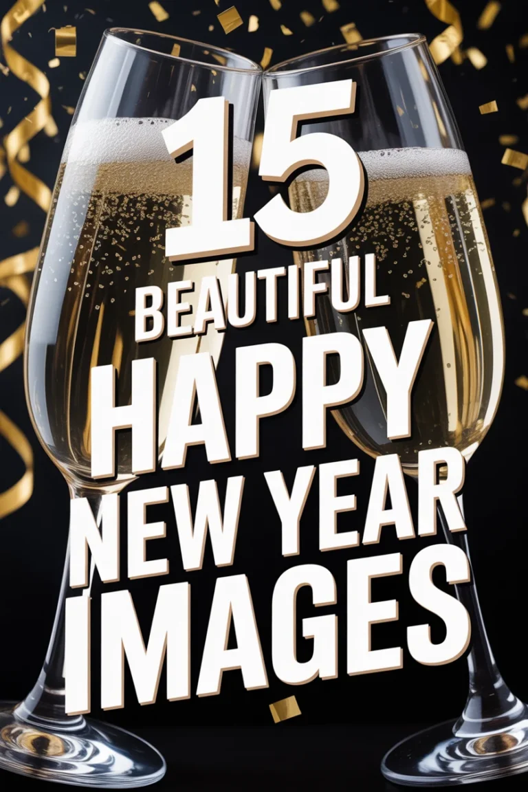✨ 15 Beautiful Happy New Year Images