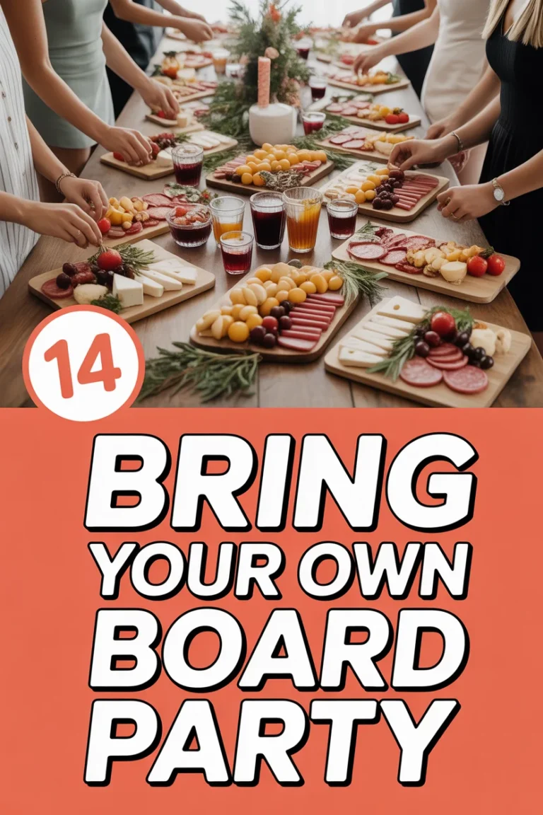 🧀 14 Bring Your Own Board Party