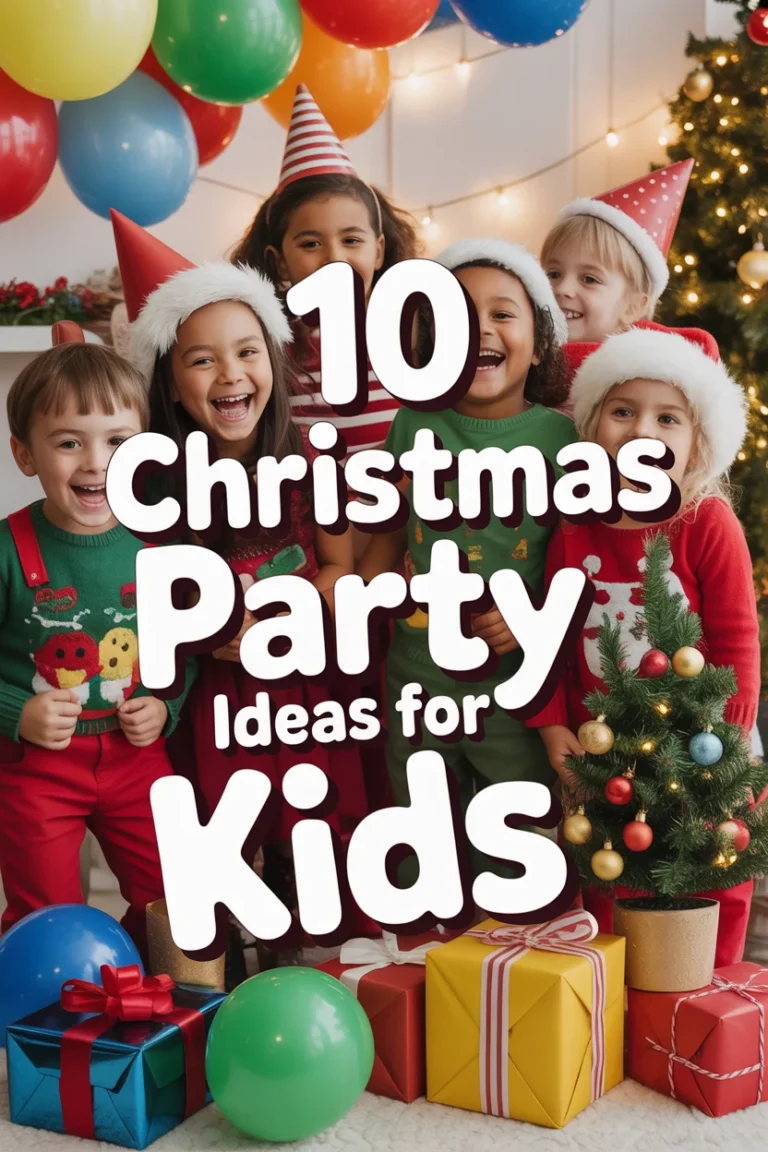 🎄 10 Christmas Party Ideas For Kids