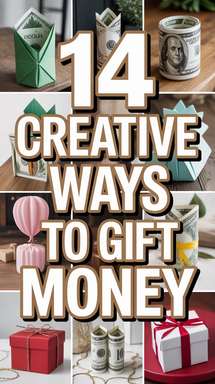 💰 14 Creative Ways To Gift Money