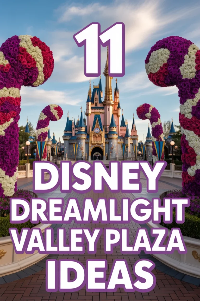 ✨ 11 Disney Dreamlight Valley Plaza Ideas
