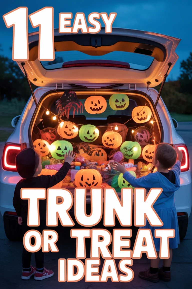 🚗 11 Easy Trunk Or Treat Ideas
