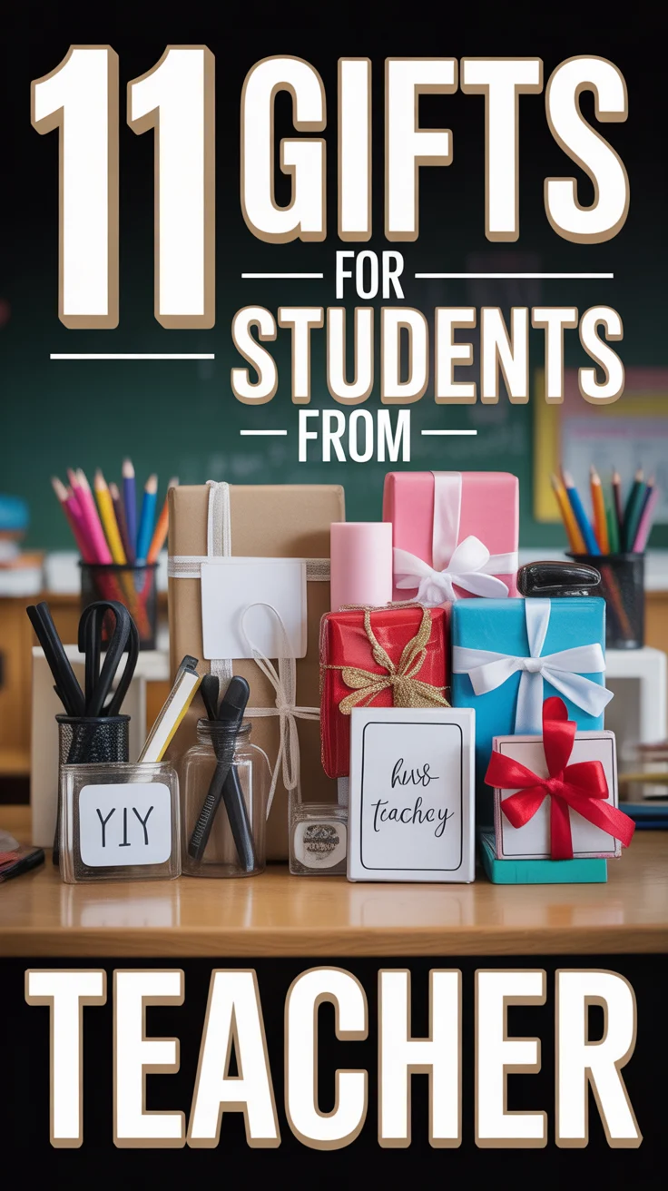 🎁 11 Gifts For Students From Teacher