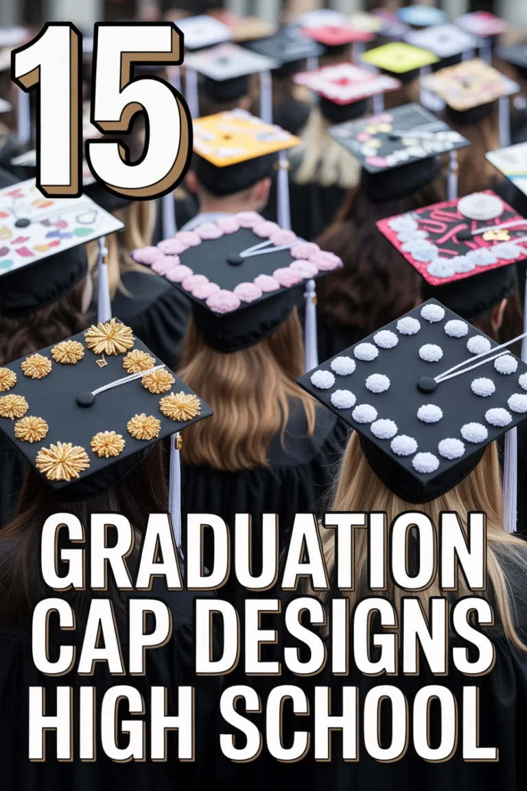 🎓 15 Graduation Cap Designs High School