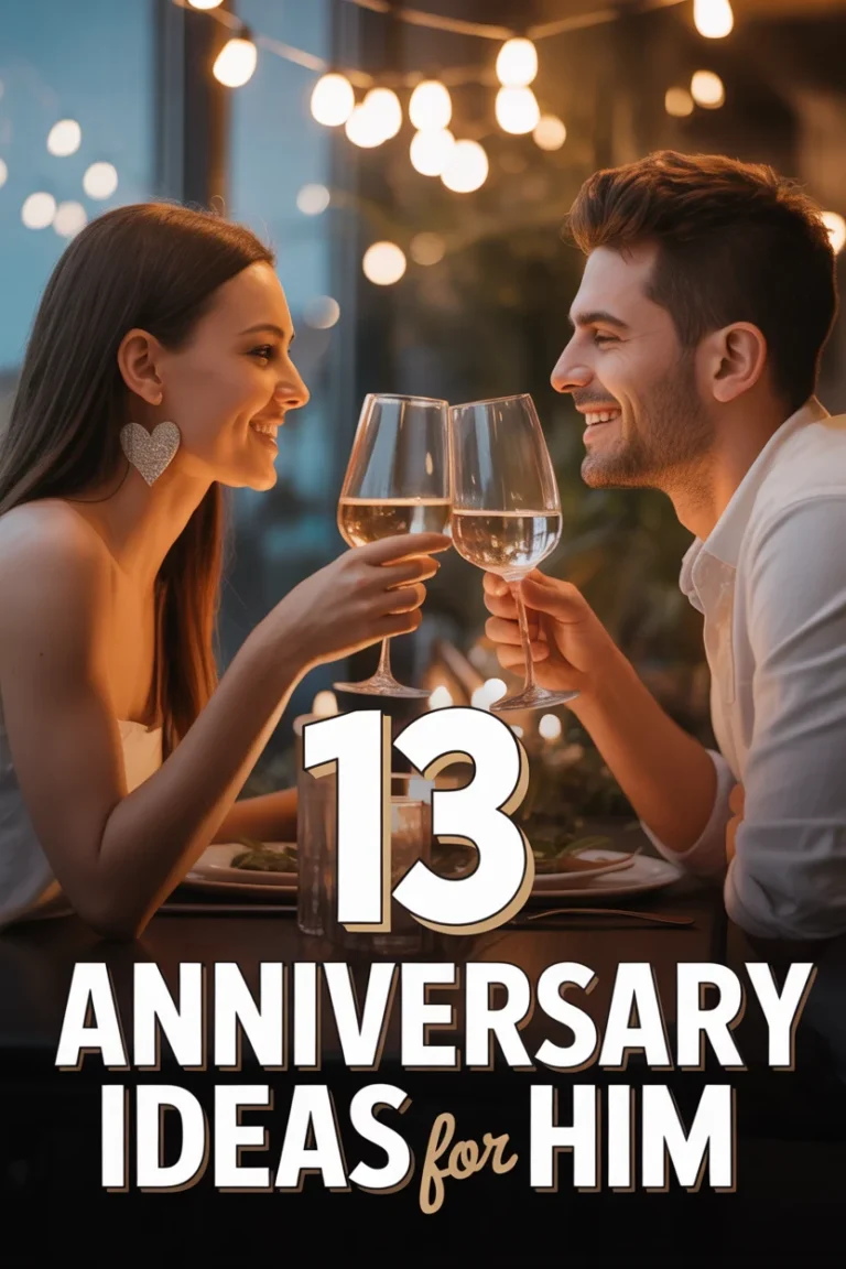 ❤️ 13 Anniversary Ideas For Him