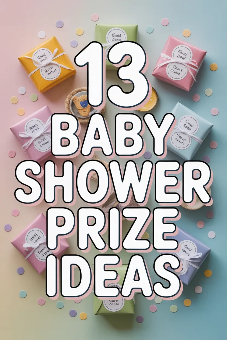 🎉 13 Baby Shower Prize Ideas