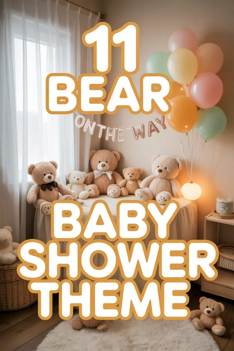 🐻 11 Bear Baby Shower Theme