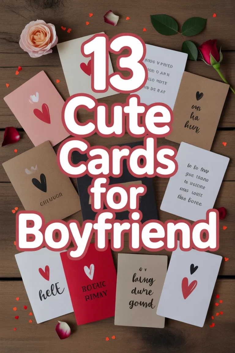 ❤️ 13 Cute Cards For Boyfriend